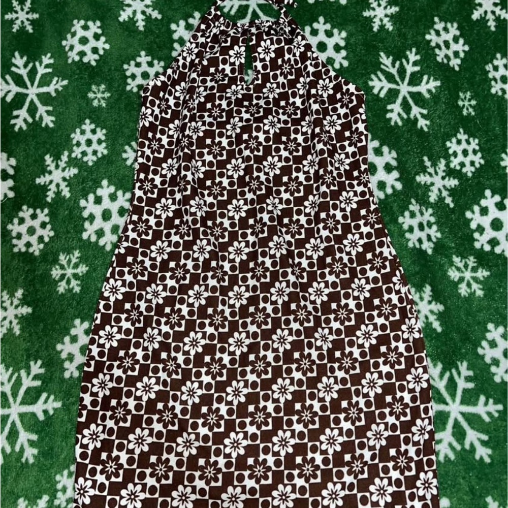 Rue21 Brown and White Floral Mini Dress